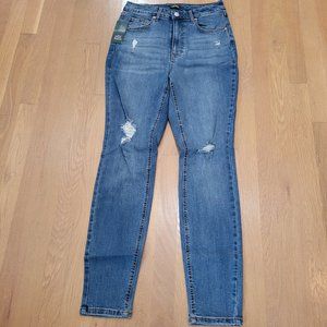 Wild Fable Blue Jeans High Rise Curvy Skinny Women's Size 10